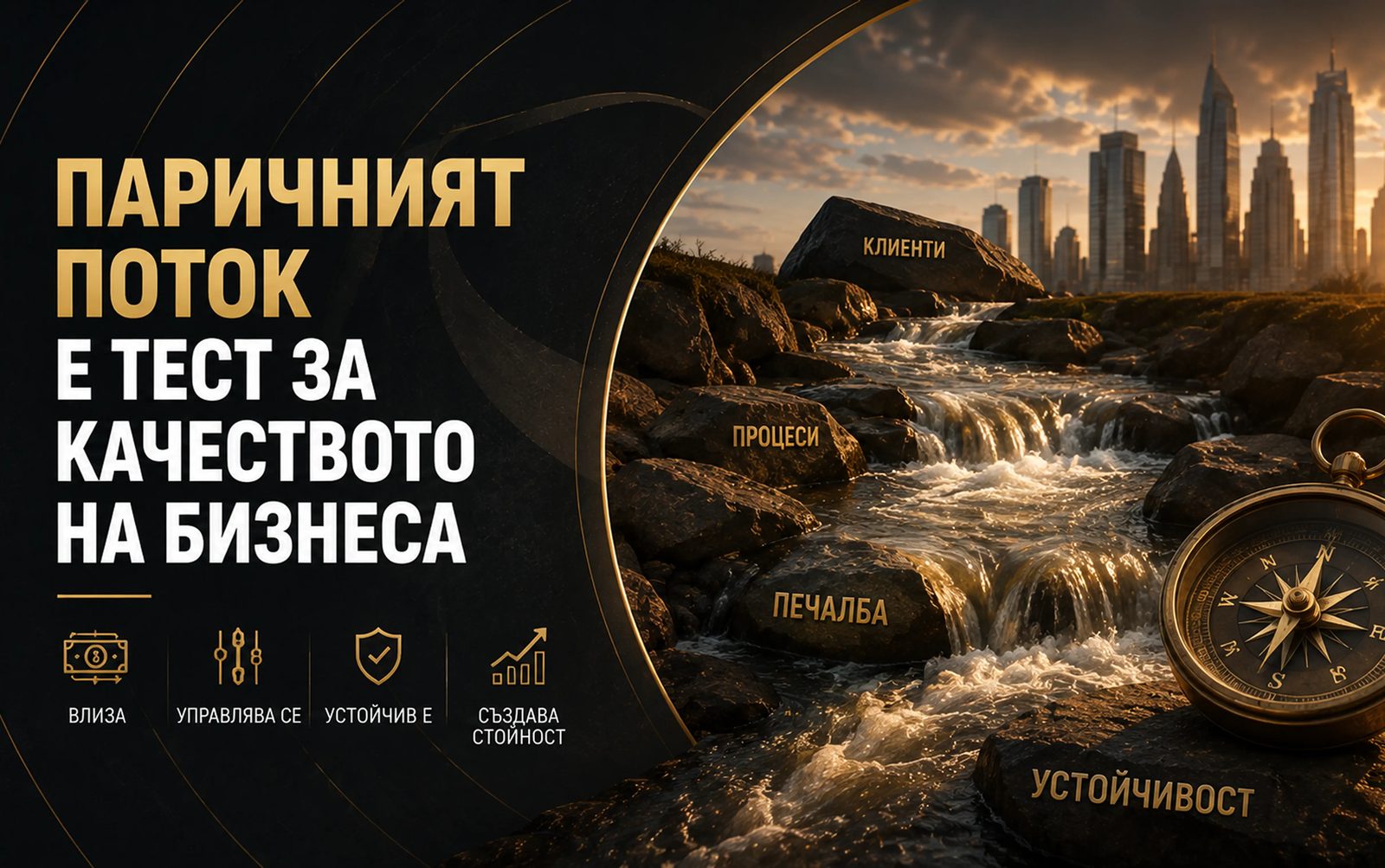 Паричният поток е тест за качеството на бизнеса