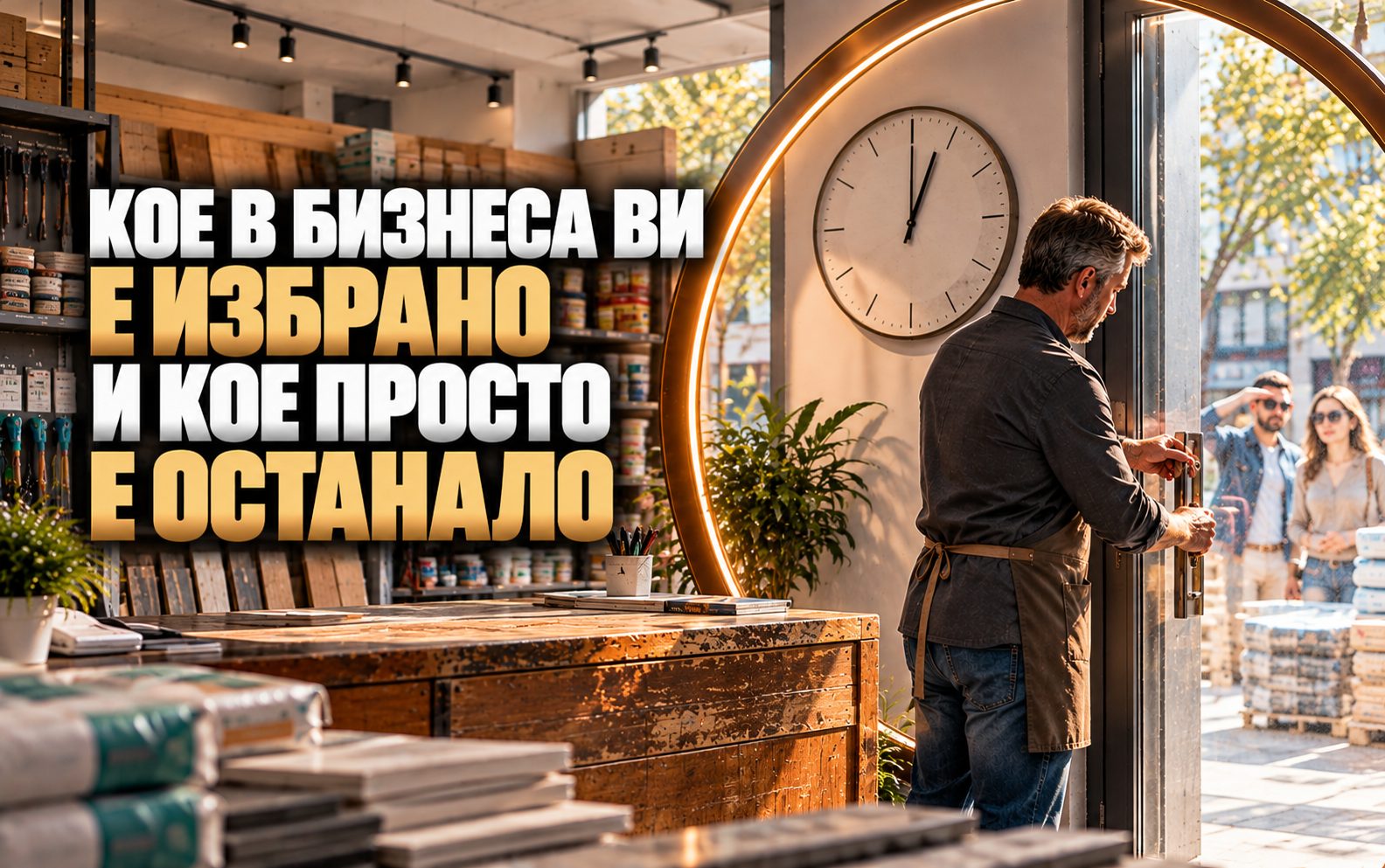 Кое в бизнеса Ви е избрано и кое просто е останало